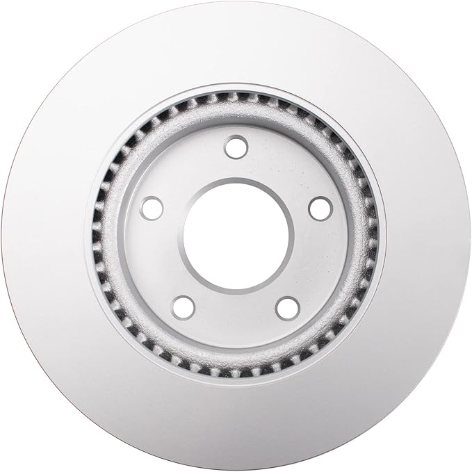 TRQ Front Brake Rotor Set G Coated Vented Compatible with 2013-2019 Nissan Sentra