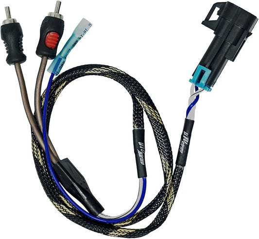 UTV Stereo Polaris Ranger 1500 Subwoofer RCA Output Harness