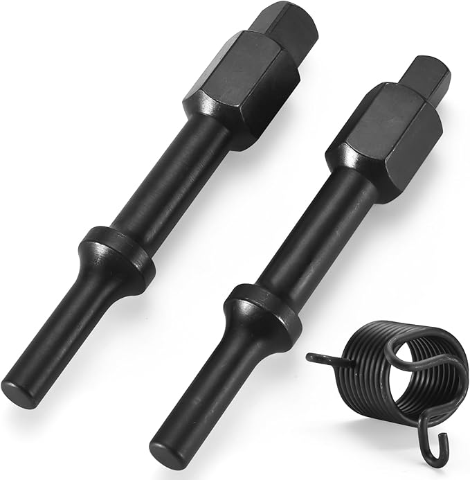 32029 Pneumatic Bolt Breaker Set, with Air Hammer Spring, Pneumatic Bit Set, 37315 3/8“ & 37316 1/2” Bolt Breaker Shake 'n Break, Black Oxide Finish
