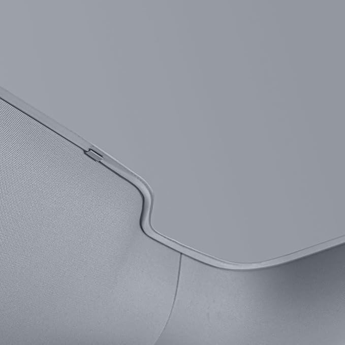 VION Tesla Model Y Roof Sunshade (2026–2025 New Model Y) – Full Blackout (No Light Transmission), Cooler Cabin, Dual-Layer Fabric with Graphene-Enhanced UV Coating, No Sagging – Gray
