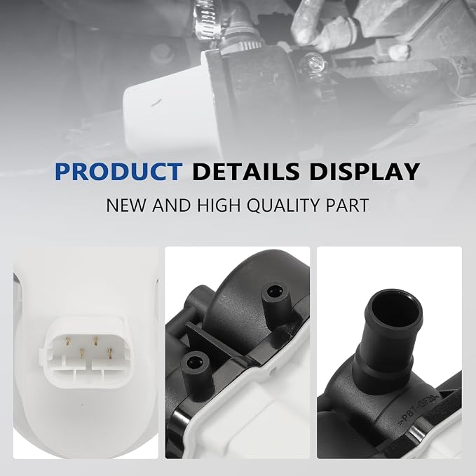 Fuel Vapor Leak Detection Pump EVAP Emissions System Vapor Pump 2-Port Replacement Compatible with Mazda 5 6 CX-7 MX-5 Miata RX-8 Volvo S60 XC60 XC70 XC90 Replace 310-600 30774518 31392490
