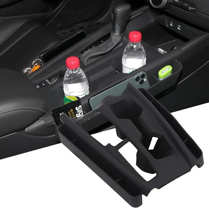HIGH FLYING Car Accessories for Honda Accord 2023-2026 Center Console Gear Shift Panel Silicone Rubber Overlays Protector Cover Organizer Storage Box 1PC