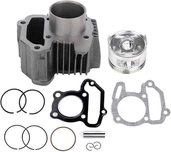ECCPP New Cylinder Piston Ring Gasket for 1985-2001 for Yamaha Badger YFM 80 Compatible fit for Cylinder Piston Gasket Top End Kit 22K-11311-02-00