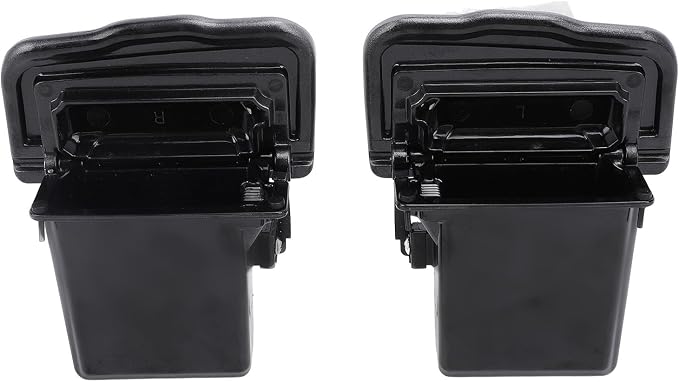 Qqmora Rear Ash Receptacle Car Ashtray Left Right Rear Door Ashtray Assy for 1998 2009 High Strength Plastic Durable Friction Water Easy to Install
