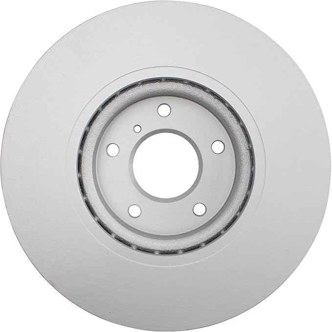 TRQ Front Brake Rotor Set G Coated Vented Compatible with 2003-2019 Infiniti FX35 FX45 G35 G37 EX35 EX37 M35 M35h M37 M45 M56 Q40 Q70 Q70L QX50 QX70 2005-2020 Nissan 350Z 370Z Altima Maxima Murano