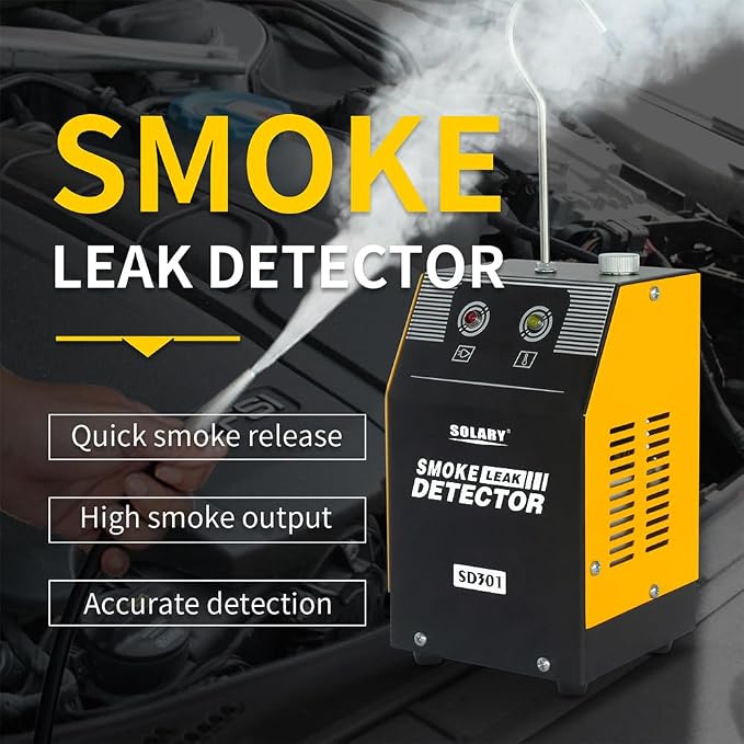 Solary Automotive Smoke Machine Leak Detector - Smoke Liquid Solution for Smoke Machine Automotive Test