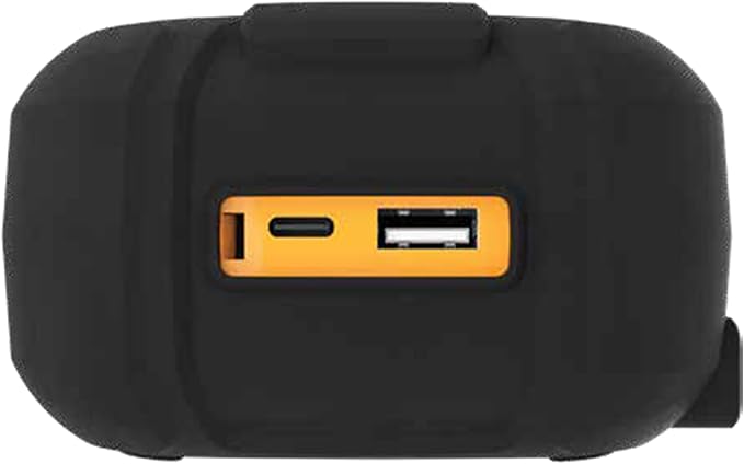 : DEWALT DXAELJ25 2500 Peak Amp Portable Lithium Jump Starter with USB-C (25W, 60W in/Out) and USB-A (15W)