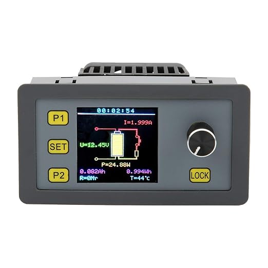 Electronic Load Detector Module WEL3005 30W 5A Battery Resistor Tester Adjustable Constant Current with Color Screen