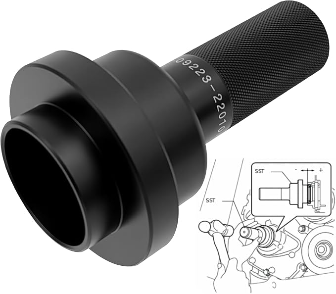 ZKTOOL Professional 09223-22010 Crankshaft Front Oil Seal Installer Tool Kit for Toyota Lexus.