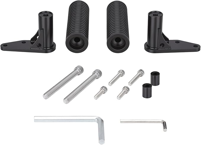 Motorcycle Rear Passenger Foot Pegs Fit for Indian Scout 2015-2025, Scout Sixty 2016-2025, Scout Bobber 2018-2025, Foot Rests Pedal, Motorbike Footpegs Replacement Parts