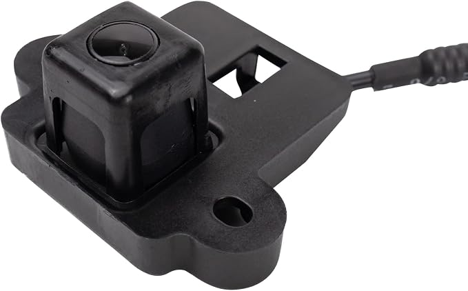 TRQ Rear View Camera Compatible with 2009-2013 Cadillac Escalade Chevrolet Avalanche