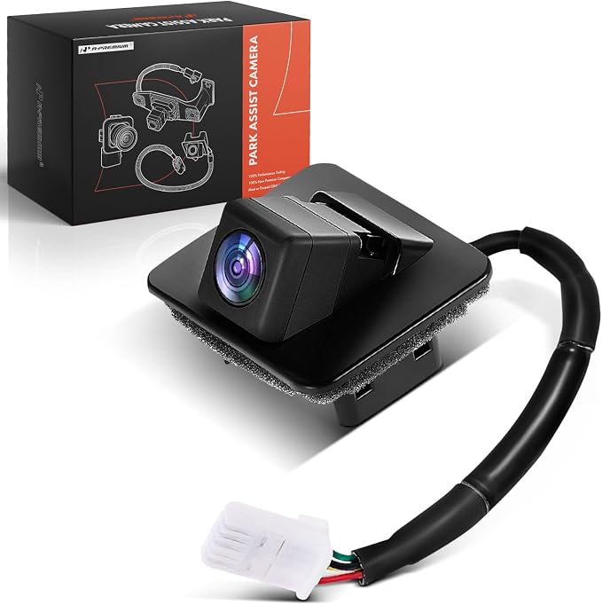 A-Premium Rear View Backup Camera Compatible with Toyota & Scion | Parking Camera for 2016-2020 Yaris, 2017-2018 Yaris iA, 2016 iA - Replace# 86790WB002