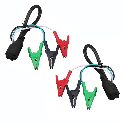 HVAC Adaptor Cord - 2PC HVAC Tools for Yellow Jacket 69522 - Compatible with Circuit Breaker Finder Kit Accessory RT250, ET300 ET310