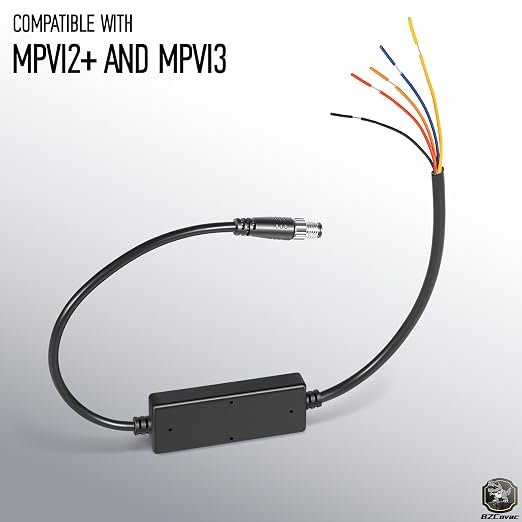 Professional Link Cable Compatible with HP Tuners MPVI3 / MPVI2 - Analog & CAN Bus Input Cable for External Sensors, OBD2 Data Logging, Cable Only