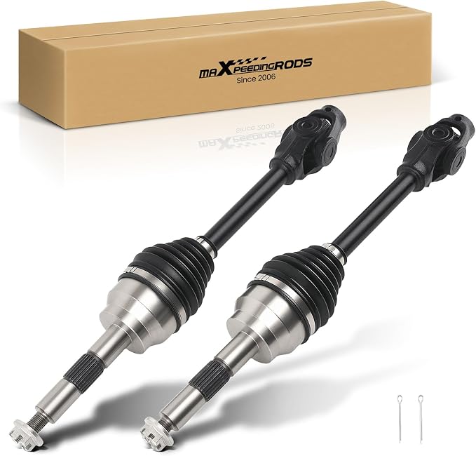 maXpeedingrods Front CV Axle Shaft Assembly for Polaris Sportsman Scrambler Sportsman Xplorer 400 500 4x4 6x6, Magnum 425 500 1995-2009 Driver & Passenger Side 1380063, 1380066