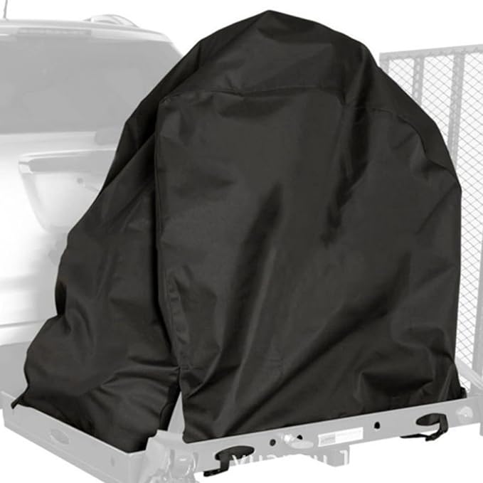 Wheelchair Cover, Foldable Electric Wheelchair Covers, 600D Oxford Cloth Wheel Chair Covers, Outdoor Transport Chair Cover with Fastener and Buckle, 44.1x22.8x38in, Black