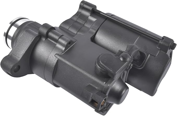 Starter Black Replacement for Harley-Davidson Blackline Breakout Dyna Night Train Road Glide Softail 2006-2017 31618-06A 18905