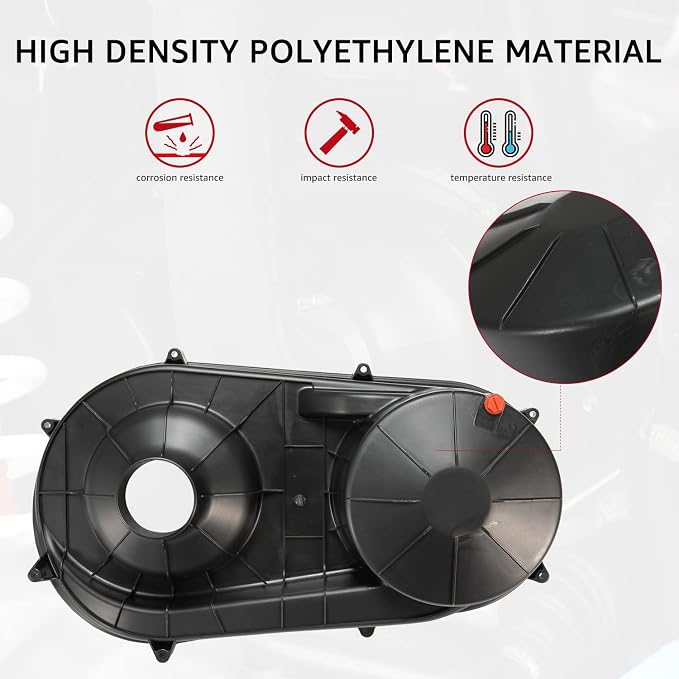 HAKA TOUGH Outer Clutch Cover for Polaris RZR XP 1000 Accessories 2015-2023, CVT Outer Variator Clutch Cover for RZR 1000 XP 900 S Accessories, Replace OEM 2635611, 5451767-070, 5451767 1PCS