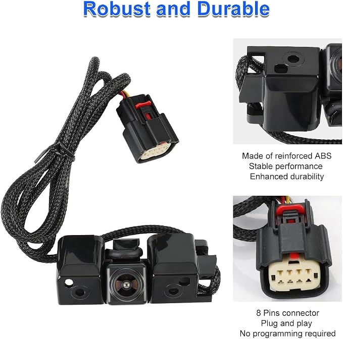 JDMON Backup Camera Replacement for Chevy Silverado GMC Sierra 1500 2500 HD 3500 HD 2016-2019 Reverse Park Assist Camera Replacement for 592-056 23244435 84079952 V51-74-0050