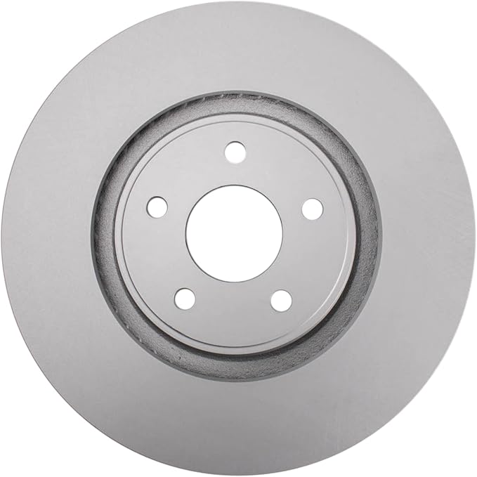 TRQ Front Brake Rotor Set G Coated Vented Compatible with 2014-2018 Ford Focus 2015-2019 Lincoln MKC