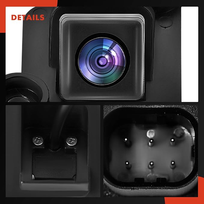 A-Premium Park Assist Camera Rear View Backup Reverse Camera Compatible with Select Toyota Models - 2014 2015 Tundra - Replace# 86790-0C020