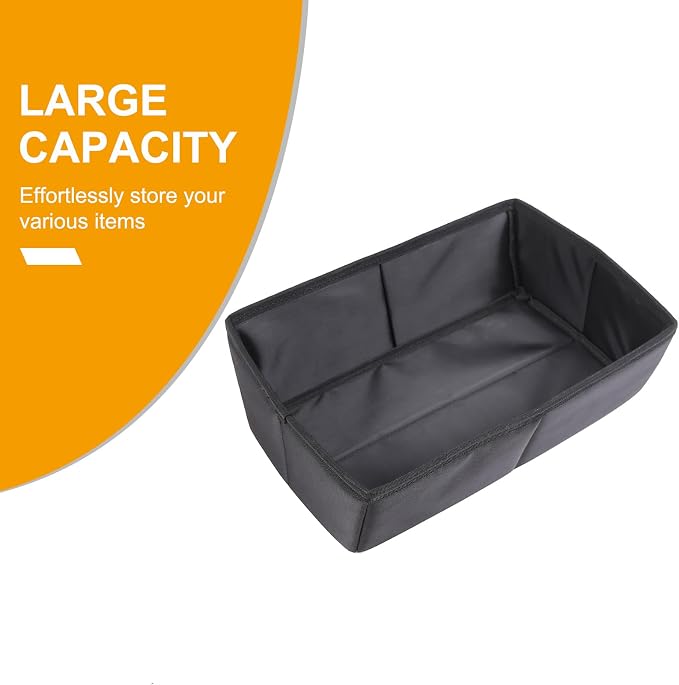 Car Under Seat Storage Box Tray Compatible with Ineos Grenadier 2020-2024 Hidden Organizer Under Front Seat Oxford Cloth Tool Box Organizer Storage Box with Handle (1PCS)
