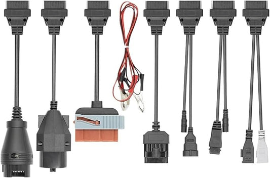 8Pcs Full Sets TCS CDP Multidiag PRO Car Truck OBD Converter Cables OBD2 Diagnostic Interface Connector Extension Cable(8PCS Car Cable)