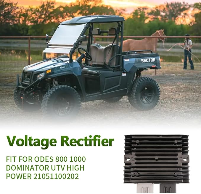 5-Wire High-Power 21051100201 Voltage Regulator Rectifier for ODES UTV 650/800/1000 Dominator X2 X4 for Massimo UTV WARRIOR 800/1000, for AODES Pathcross 800/1000 21051100202 21051100203