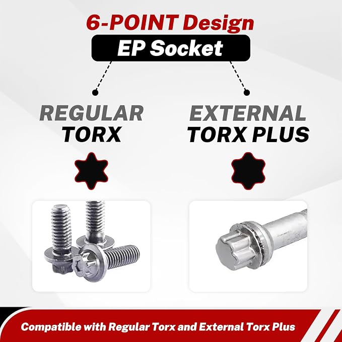 Impact Extension Set and External Torx Plus Socket Set
