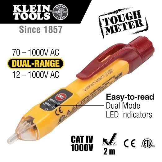 Klein Tools NCVT2PKIT Non-Contact Voltage Tester Bundle with Circuit Breaker Finder