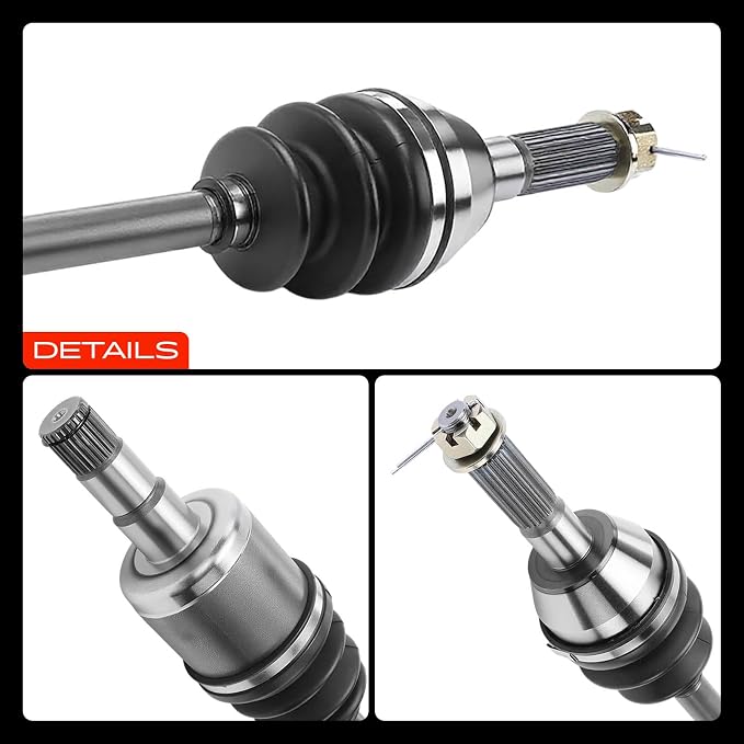 A-Premium Rear Right Passenger Side CV Axle Shaft Assembly for Polaris | Compatible with Ranger 500 2005-2007, Ranger 700 2007, Ranger XP 700 2005-2007, Replace# 1332285