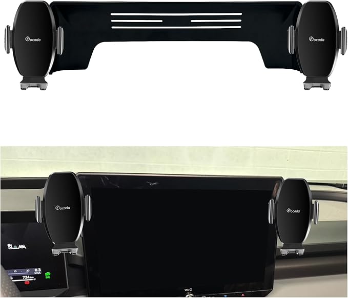 Car Phone Mount for Toyota RAV4 2026 with 12.9-Inch Screen,Vehicle-Specific Dashboard Phone Holder,Hands-Free 360° Rotation,Stable Phone Mount,Does Not Block Air Vent,RAV4 Interior Accessories