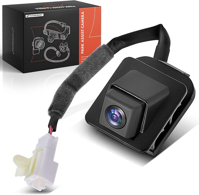 A-Premium Rear View Backup Camera Compatible with Hyundai | Parking Camera for 2011-2013 Elantra, 2013-2014 Elantra Coupe - Replace# 957503X105