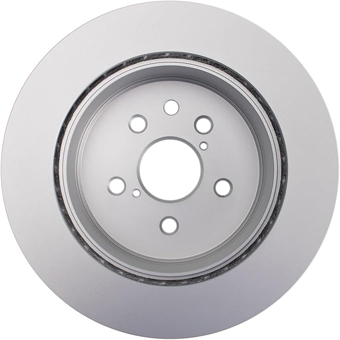 TRQ Rear Brake Rotor Set G Coated Solid Compatible with 2006 Lexus GS300 2007-2011 GS350 2006-2007 GS430 2007-2011 GS450h 2008-2011 GS460 2010-2015 IS250 2006-2015 IS350