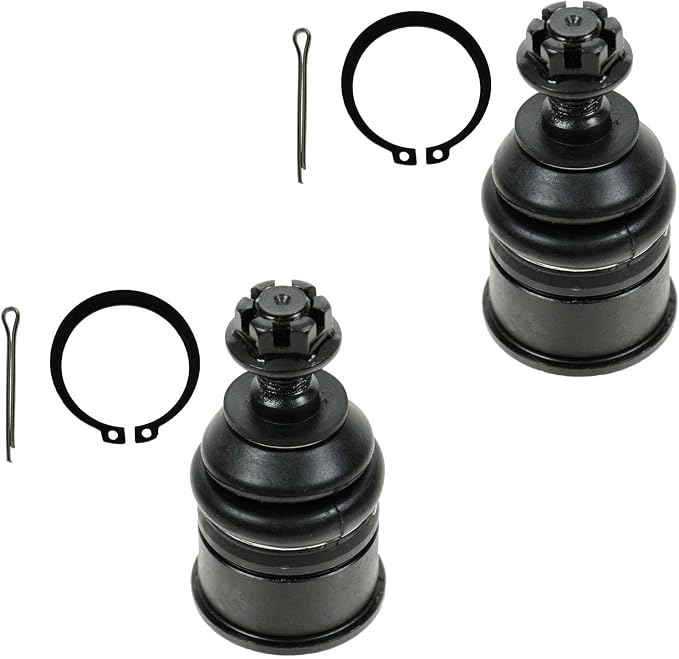 TRQ Front Lower Driver and Passenger Side Ball Joint Set Compatible with 1990-1993 Acura Integra 1986-1989 Honda Accord 1988-1991 Civic 1988-1991 CRX 1983-1991 Prelude