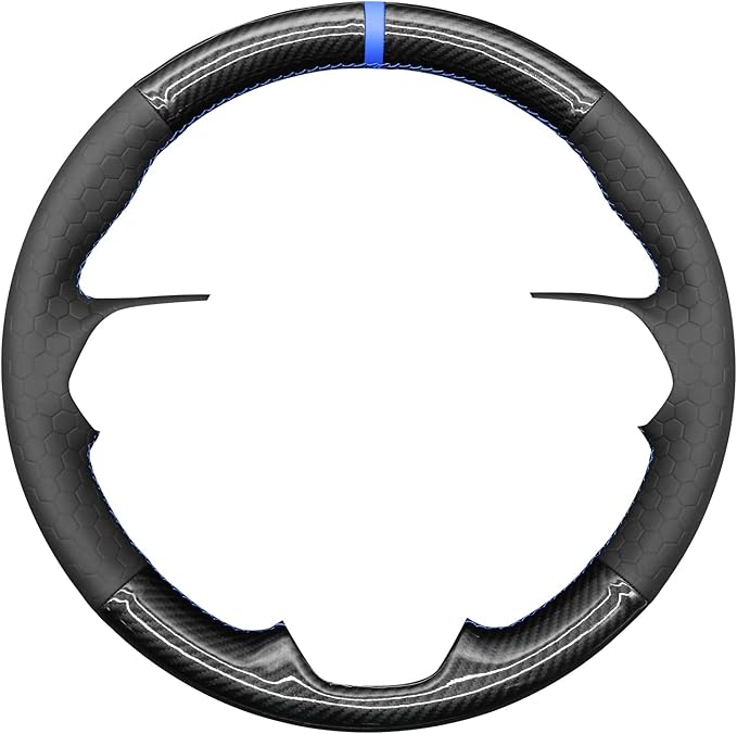 MEWANT Steering Wheel Cover for Toyota RAV4 2019-2024/Camry 2018-2024/Corolla 2020-2024/Avalon 2019-2022 Hand-Stitched Steering Wheel Wrap