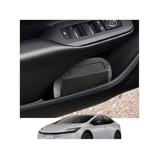 2026 Prius Door Trash Can Trash Bin for Door 2026 Prius XSE Car Door Trashcan Trash Holder for 2023-2026 Toyota Prius Accessories (LE/XLE Premium/Limited/Prime SE/XSE Premium) Driver Side Door Bin