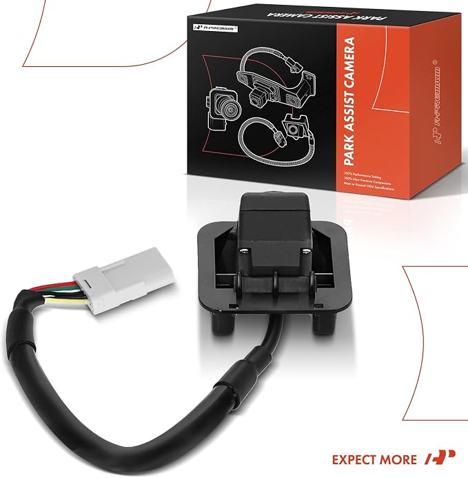 A-Premium Park Assist Camera Rear View Backup Reverse Camera Compatible with Select Chevrolet Models - 2018-2019 Traverse