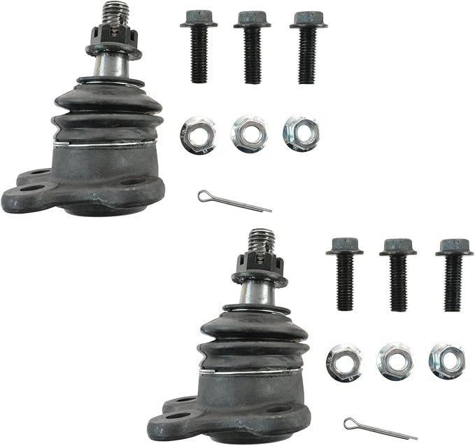 TRQ Front Upper Ball Joint Set Compatible with 2004-2012 Chevrolet Colorado GMC Canyon 2006 Isuzu i-350 2007-2008 i-370
