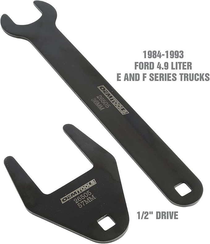OEMTOOLS 26505 Fan Clutch Wrench Set, For Use With Ford Vehicles