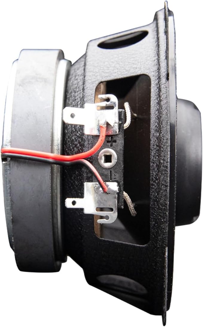 MB Quart Discus High-Performance 4" 2-Way Car Audio Component Coaxial Speakers, 80W Peak Power, 40W RMS, 4 Ohm, and 88db Sensitivity