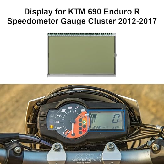 Display Replacement for KTM 690 990 Speedometer Instrument Cluster
