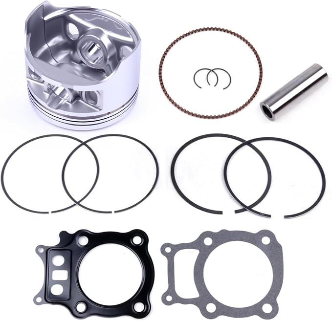 SCITOO Cylinder Piston Ring Set Replacement for Honda Rancher 350 TRX350 2000-2006 Engine Piston Gasket Kit