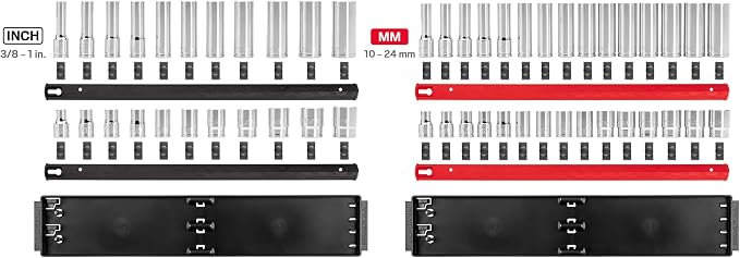 TEKTON 1/2 Inch Drive 6-Point Socket Set, 52-Piece | SHD92213