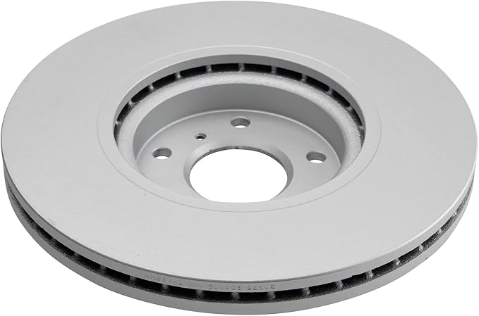 TRQ Front Brake Rotor Set G Coated Vented Compatible with 2003-2019 Infiniti FX35 FX45 G35 G37 EX35 EX37 M35 M35h M37 M45 M56 Q40 Q70 Q70L QX50 QX70 2005-2020 Nissan 350Z 370Z Altima Maxima Murano