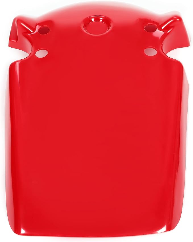 ALMULOO Front Fender Plastic ABS Red Compatible with 1983-1985 Honda ATC200X Three‑Wheeler