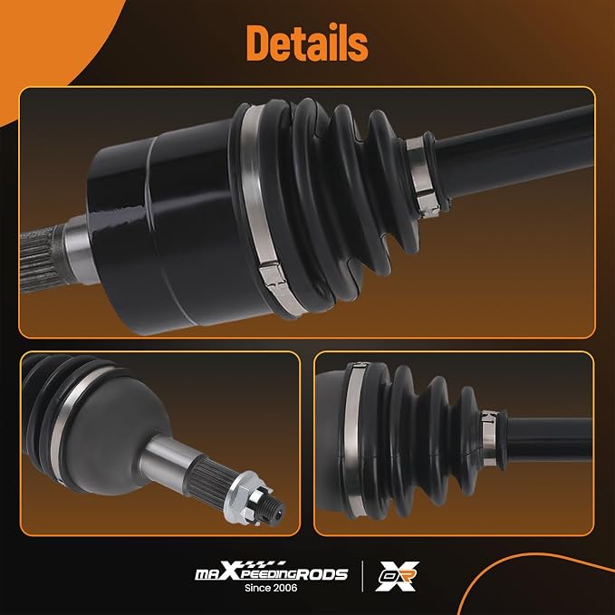 maXpeedingrods Rear CV Axle Shaft Assembly for Can-Am Outlander ＆ Renegade 2007-2017 500 650 800 800R 850R 1000 1000R Max, Right Passenger Side, Replace# 705501486