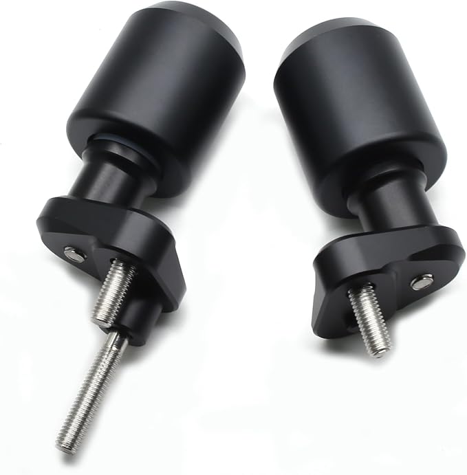 MZS Motorcycle Frame Sliders Compatible with S1000XR S1000 XR 2020 2021 2022 2023 2024 2025, Falling Anti Crash Protector Guard Protection Pad No Cut Kits Aluminium Black