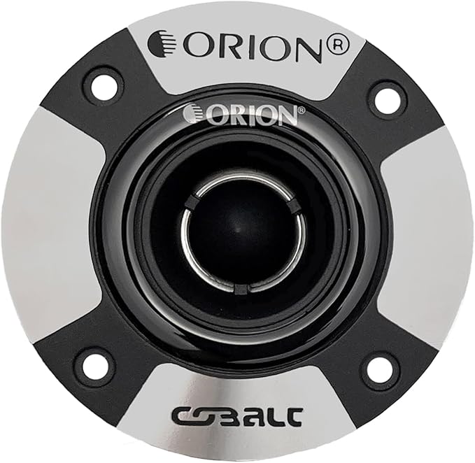 ORION Cobalt Series CTW125 3.9” Super Bullet Tweeter | Aluminum Diaphragm, 1” Voice Coil, 50W RMS, 200W Max, Built-in Crossover - Pro Car Audio Sound System Tweeter (Pair)