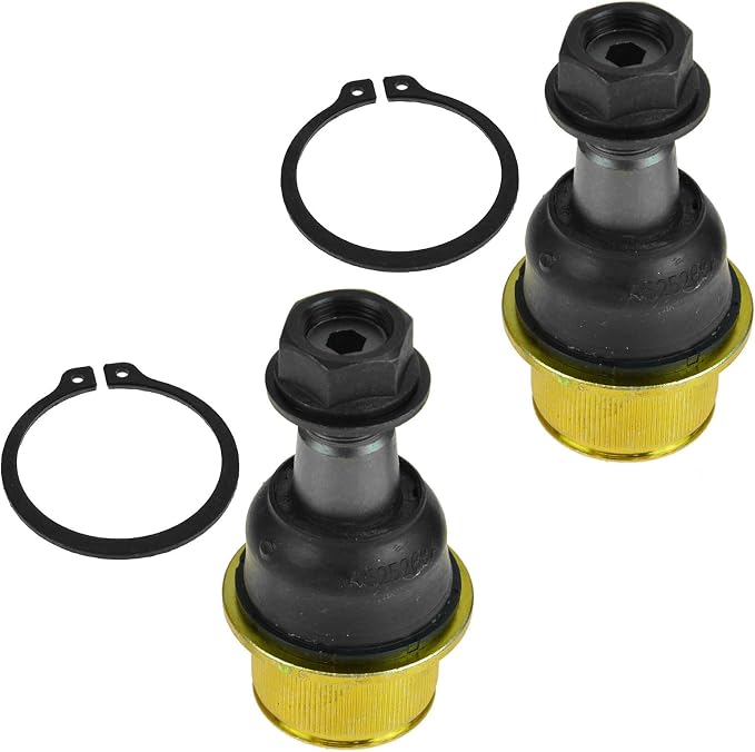 TRQ Front Lower Ball Joint Set Compatible with 2007-2009 Dodge Sprinter 2500 Sprinter 3500 2007-2021 Freightliner 2010-2024 Mercedes-Benz